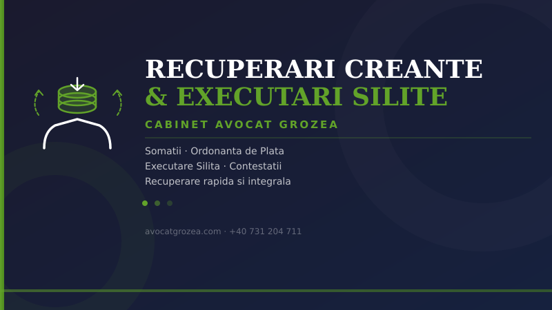 Recuperări Creanțe și Executări Silite